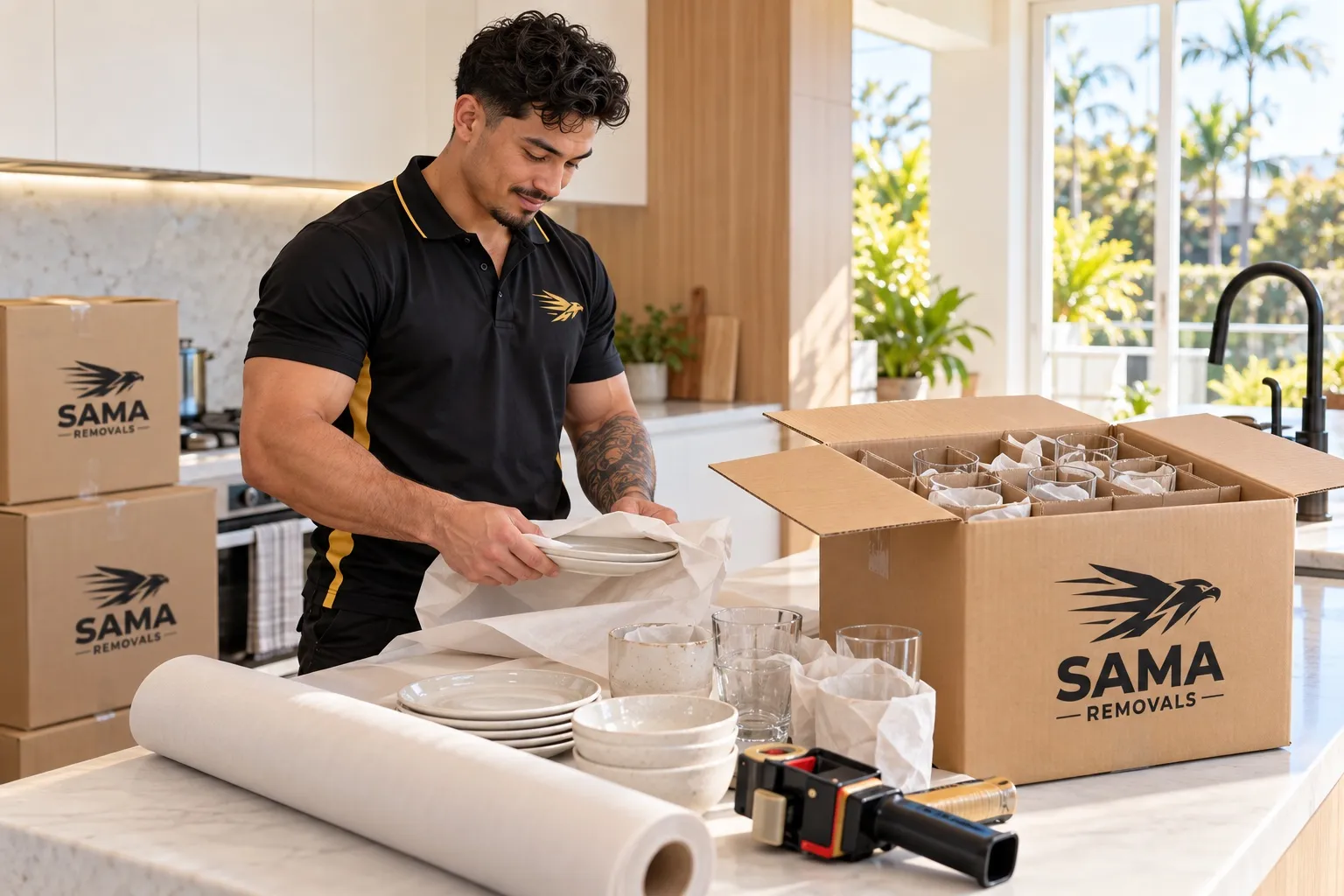 How to Pack a Kitchen for Moving